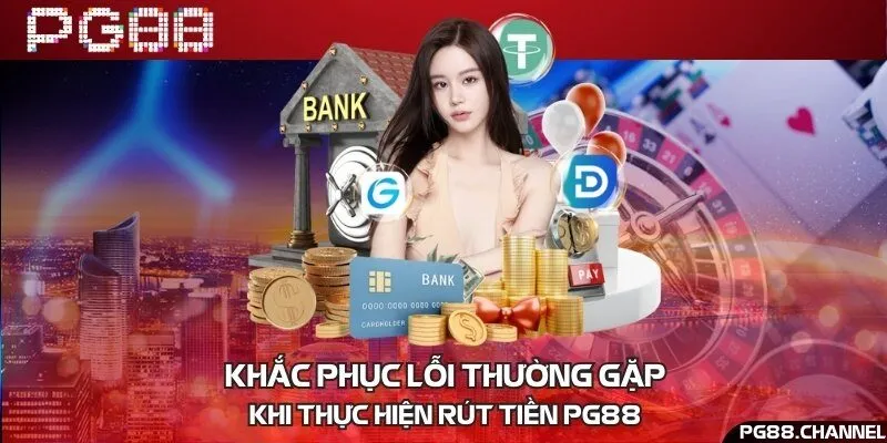 Khắc phục lỗi thường gặp khi thực hiện rút tiền PG88
